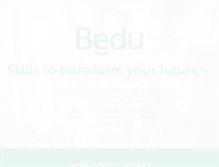 Tablet Screenshot of bedu.org